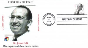 #3428 Jonas Salk C-Cubed FDC