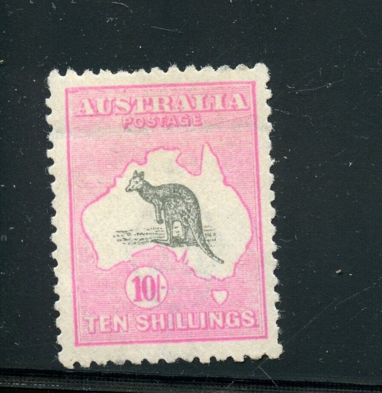 AUSTRALIA  SCOTT #55 2 POUND KANGAROO MINT NEVER HINGED SCOTT $1350.00 