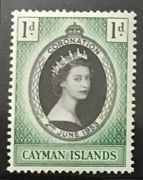 Cayman Islands #150 MNH CV$0.40 QEII Coronation
