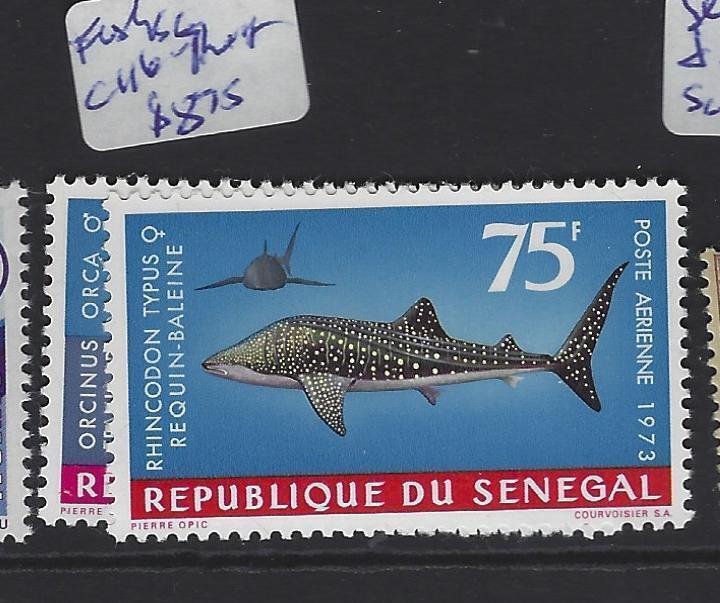 Senegal SC C116-7 Fish MNH (10grb) 