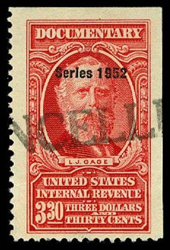 U.S. REV. DATED REDS R606  Used (ID # 62251)