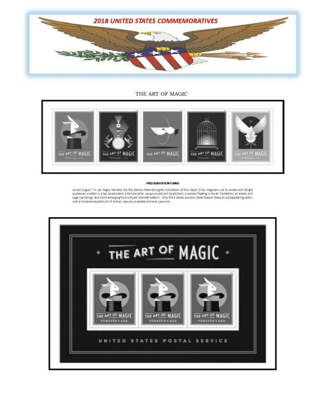 Mac's 2018 U.S. Commemorative Supplement SIMPLIFIED (Similar to White Ace) 