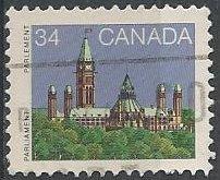 Canada 925 (used) 34c parliament