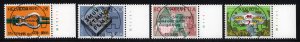 Switzerland 824-827 used stamps superb cancels (2)