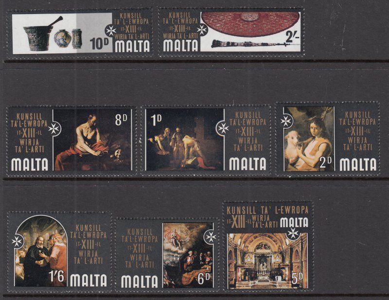 Malta 409-416 MNH VF