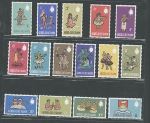 1965 Gilbert and Ellice Islands - Stanley Gibbons 89/103 - MNH 15 Value Series**