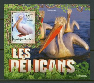 TOGO 2019 PELICANS  SOUVENIR SHEET MINT NEVER HINGED