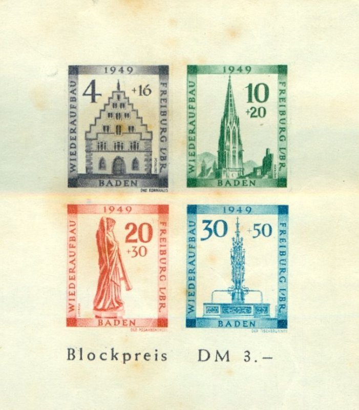 GERMANY 5NB8a MINT STAINS (SEE BOTH SIDES) SS SCV  $26.00 BIN $5.75 (RL) 3048