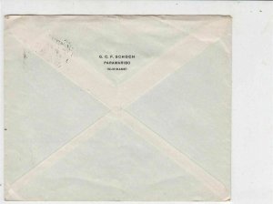 Suriname 1938 Paramaribo to Holland Stamps Cover ref 22353