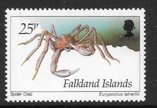 FALKLAND ISLANDS SG706 1994 25p MARINE LIFE MNH