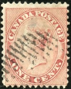 Canada Scott 14 UFH - 1859 Queen Victoria - SCV $90.00