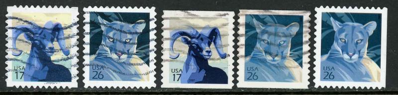 USA 4138-4142 Used