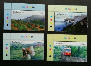 *FREE SHIP Highland Tourist Spot Malaysia 2011 Tea Mountain (stamp plate MNH