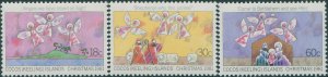 Cocos Islands 1981 SG72-74 Christmas set MNH