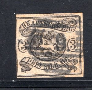 Brunswick #10 Used,   F/VF.   Cat $80.00   ...  0990027