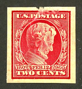 U.S. #368 MINT OG HR TEAR