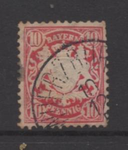 Bavaria  Scott#  50  used