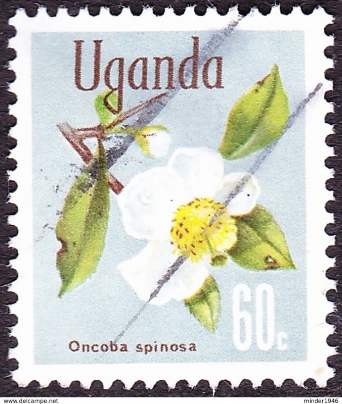 UGANDA 1969 QEII 60c Multicoloured SG138 Used