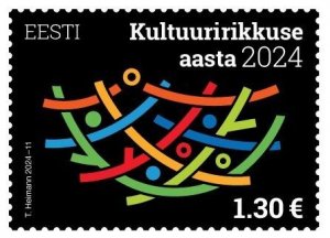 Estonia Estland Estonie 2024 Cultural Diversity Year Omniva stamp MNH