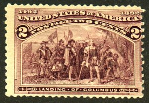 U.S. #231 MINT OG LH