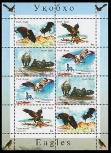 2016 Tajikistan 719-722KL Birds of Prey / Eagles 20,00 €