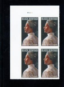 US  4408  Anna Julia Cooper 44c - Plate Block of 4 - MNH - 2009 - P11111  UL