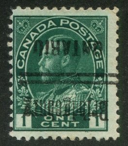 Canada Precancel BRIDGEBURG 1-104-IE