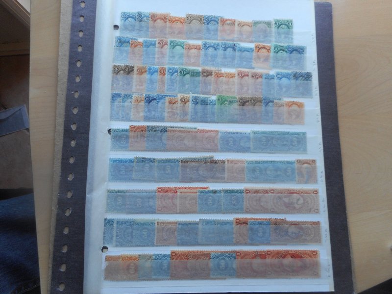 U.S. Collection 165 Used Revenues Stamps