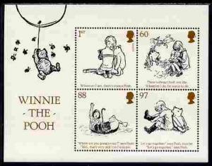 Great Britain 2010 Winnie the Pooh perf m/sheet unmounted...