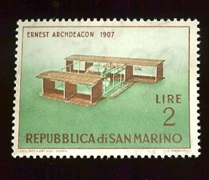 San Marino 510 2Lire Ernest Archdeacon, historic plane MNH