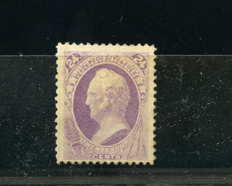 UNITED STATES SCOTT#153 1870 24c PURPLE TRACES OG OG F/VF--SCOTT  $1700.00