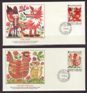 Hungary 2617-2623 Fairy Tales 1979 Fleetwood U/A FDC