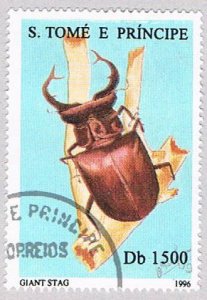 Saint Thomas and Prince Is 1287d Used Giant stag (BP20814)