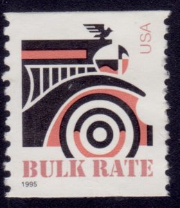 United States, 1995, Automobile-Bulk Rate coil , sc#2905, used**