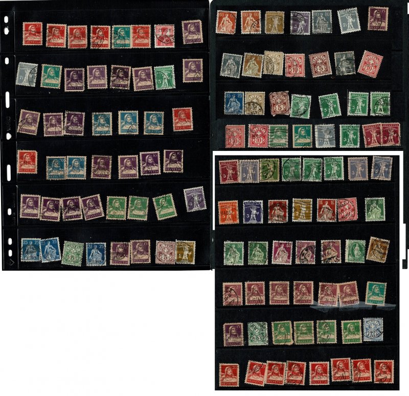 Switzerland early selection Wm Tell & others