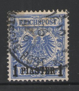 German Post Offices Abroad - Turkey 1889 Sc# 10 Used G/VG