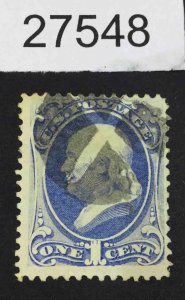 US STAMPS #145 USED LOT #27548
