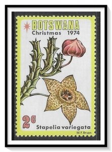 Botswana #128 Christmas Flowers MNH