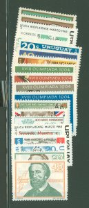 Uruguay #714/744 Mint (NH) Single (Complete Set)