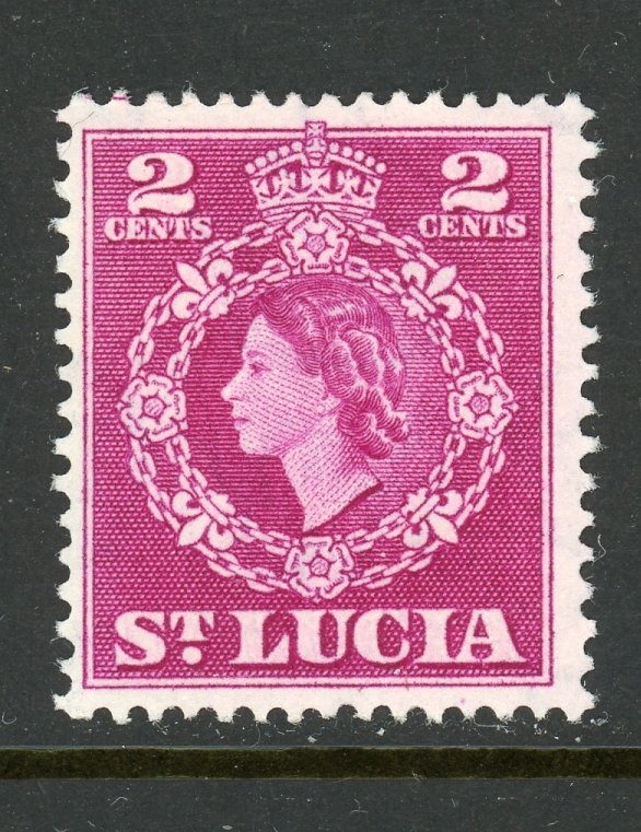 St. Lucia 158 MH 1954