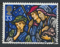 Great Britain  SG 1637 SC# 1471 Used / FU with First Day Cancel - Christmas 1992