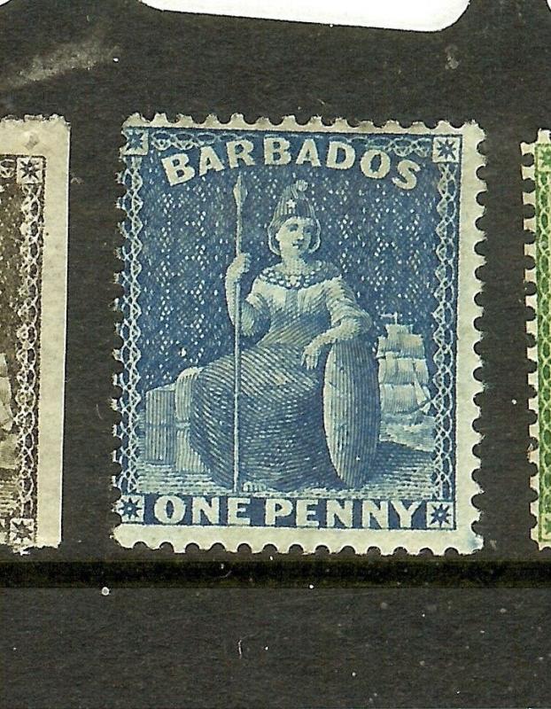 BARBADOS (P2112BB) BRITANNIA  1D  SG66   MOG