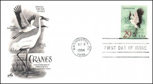 US 2867 Crane Artcraft U/A FDC