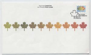 Canada First day cover #1878, Stylized Maple Leaf