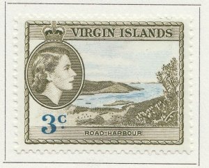 1956 English Colony British Colony VIRGIN ISLANDS 3c MH* A28P18F27720-