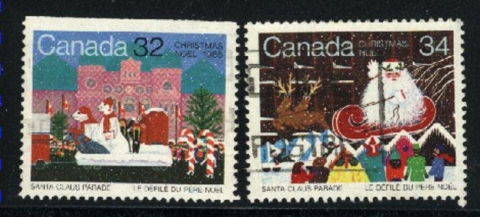 Can #1067,1070   -1  used VF 1985 PD