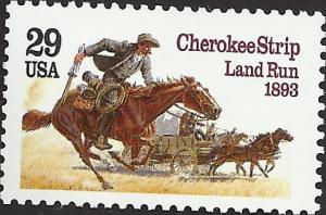 # 2754 MINT NEVER HINGED CHEROKEE STRIP