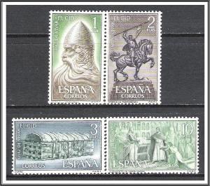 Spain #1121-1124 El Cid Compeador MNH