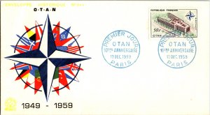 France, Worldwide First Day Cover