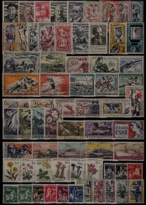 Czechoslovakia MNH lot 1960/ 65v